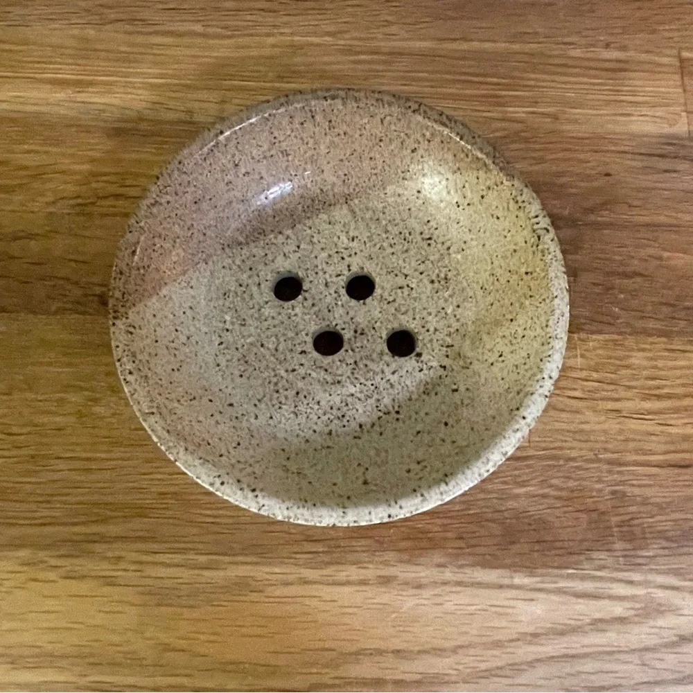 Cedar Creek Craftworks Stoneware Soap Dish Set
